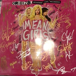 Mean Girls Broadway Signed Vinyl